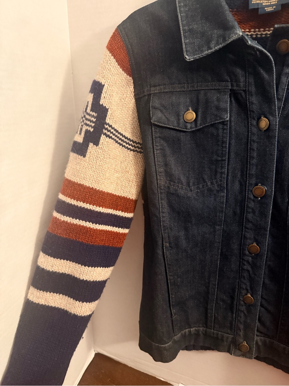 Pendleton Women's Athena Lambswool Sweater Jacket size S - Picture 5 of 10